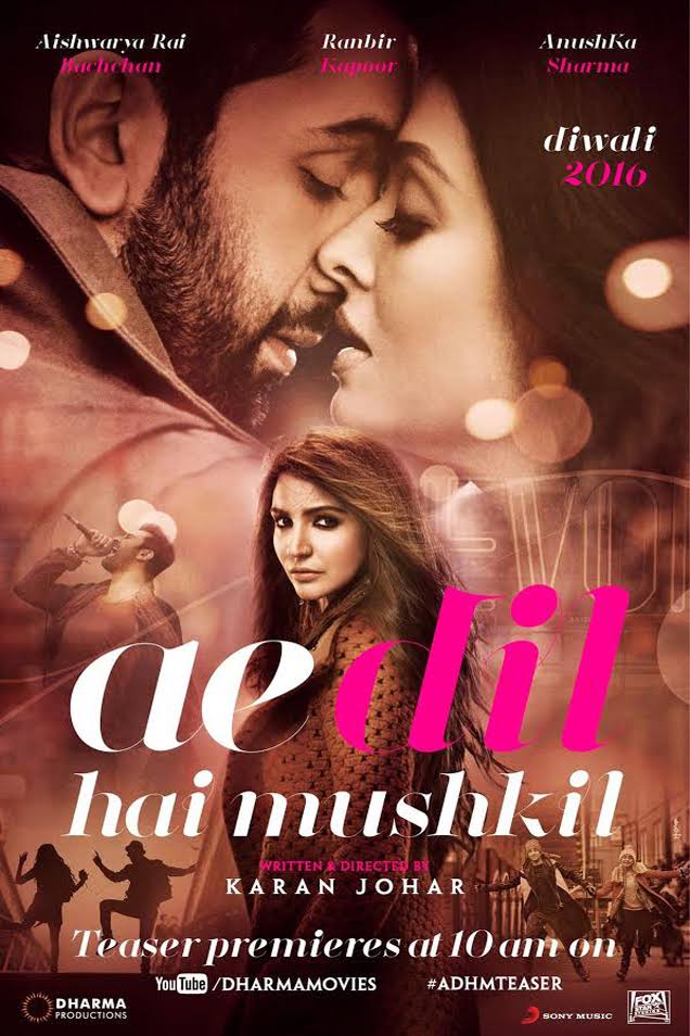 Ae Dil Hai Mushkil 2016 Full Movie Download HD